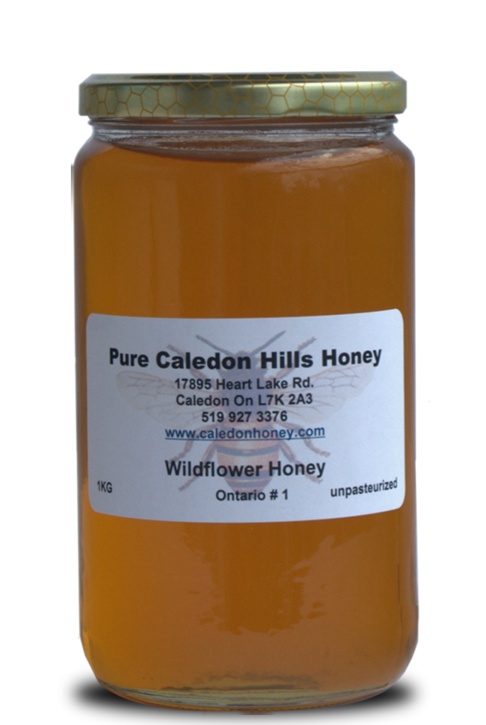 1kg Wildflower Honey Pure Caledon Hills Honey